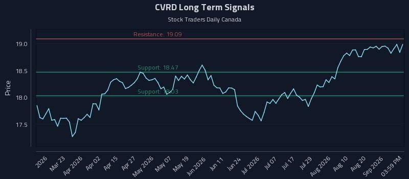 CVRD Long Term Analysis for September 5 2026 CVRD Long Term Analysis for September 5 2026