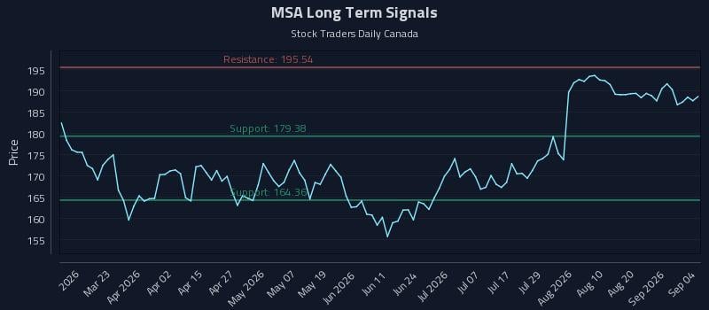 MSA Long Term Analysis for September 6 2026