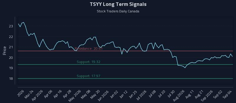 TSYY Long Term Analysis for September 8 2026