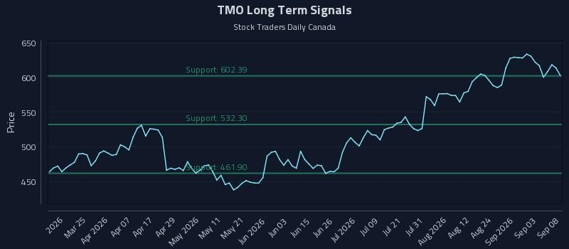 TMO Long Term Analysis for September 9 2026 TMO Long Term Analysis for September 9 2026