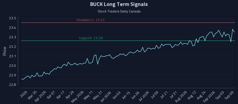 BUCK Long Term Analysis for September 9 2026 BUCK Long Term Analysis for September 9 2026
