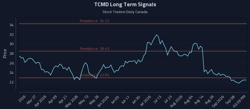 TCMD Long Term Analysis for September 13 2026 TCMD Long Term Analysis for September 13 2026
