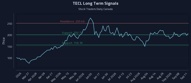 TECL Long Term Analysis for September 13 2026 TECL Long Term Analysis for September 13 2026
