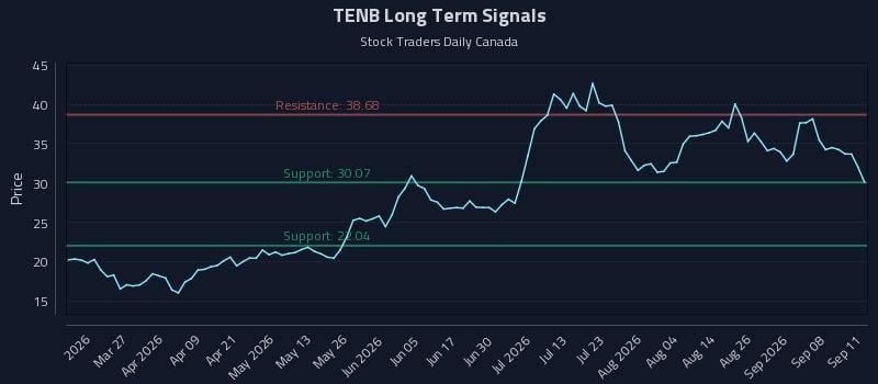 TENB Long Term Analysis for September 13 2026 TENB Long Term Analysis for September 13 2026