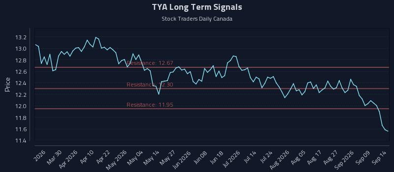 TYA Long Term Analysis for September 14 2026 TYA Long Term Analysis for September 14 2026