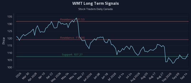 WMT Long Term Analysis for September 14 2026
