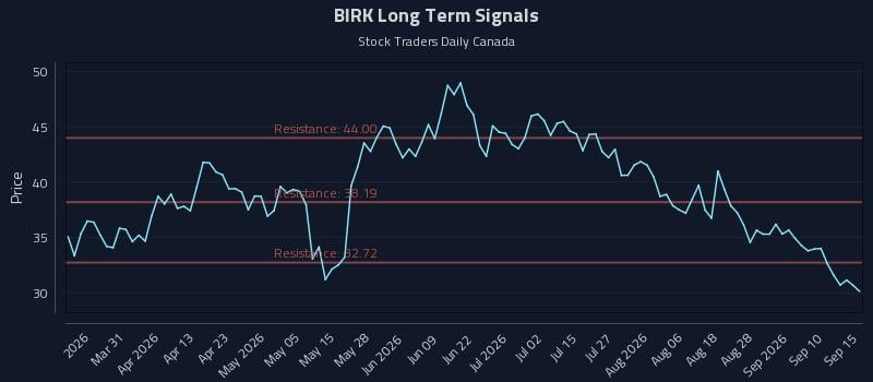 BIRK Long Term Analysis for September 15 2026 BIRK Long Term Analysis for September 15 2026
