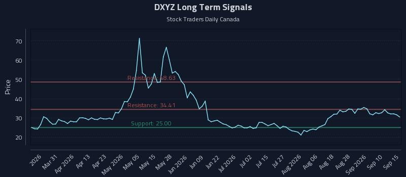 DXYZ Long Term Analysis for September 15 2026 DXYZ Long Term Analysis for September 15 2026