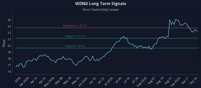 WDNA Long Term Analysis for September 16 2026