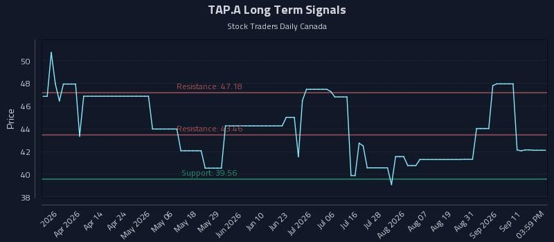 TAP.A Long Term Analysis for September 16 2026 TAP.A Long Term Analysis for September 16 2026