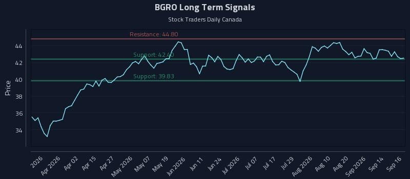 BGRO Long Term Analysis for September 17 2026 BGRO Long Term Analysis for September 17 2026