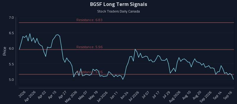 BGSF Long Term Analysis for September 17 2026 BGSF Long Term Analysis for September 17 2026