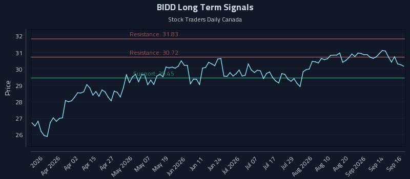 BIDD Long Term Analysis for September 17 2026