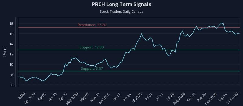PRCH Long Term Analysis for September 17 2026 PRCH Long Term Analysis for September 17 2026