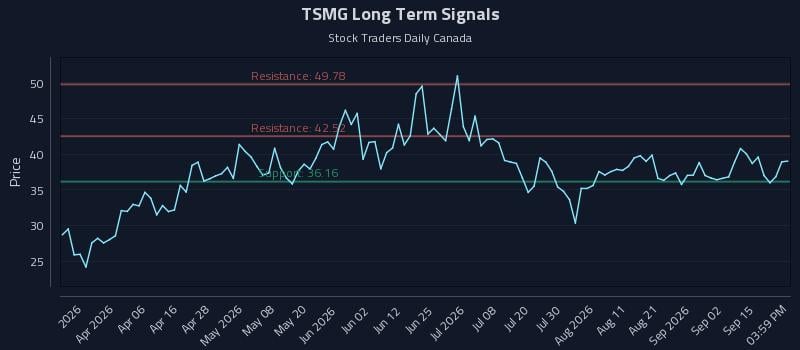 TSMG Long Term Analysis for September 18 2026