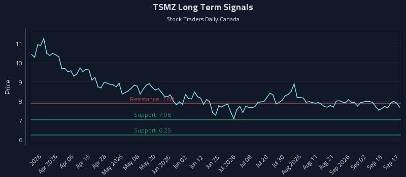TSMZ Long Term Analysis for September 18 2026