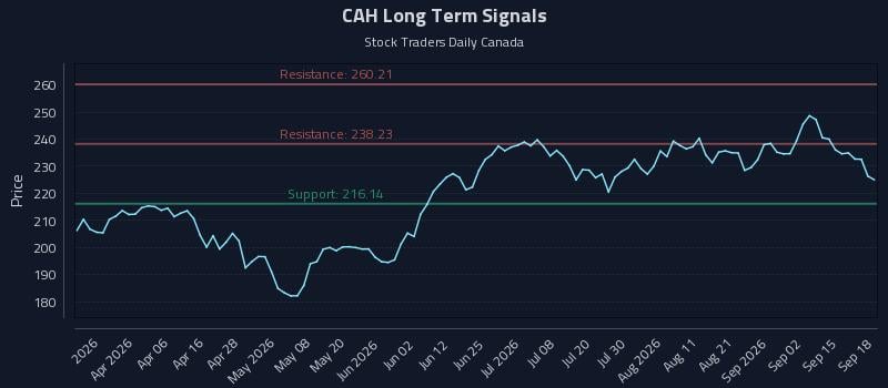 CAH Long Term Analysis for September 18 2026 CAH Long Term Analysis for September 18 2026