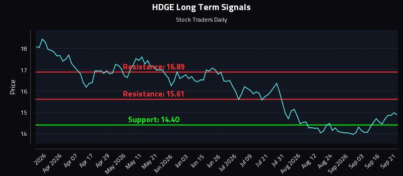 HDGE Long Term Analysis for September 21 2026 HDGE Long Term Analysis for September 21 2026