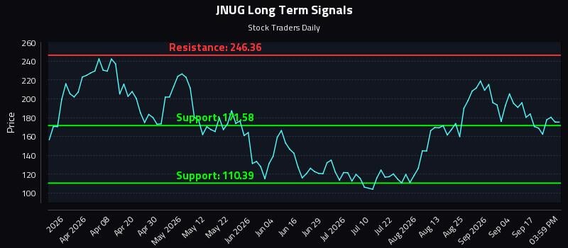 JNUG Long Term Analysis for September 22 2026 JNUG Long Term Analysis for September 22 2026
