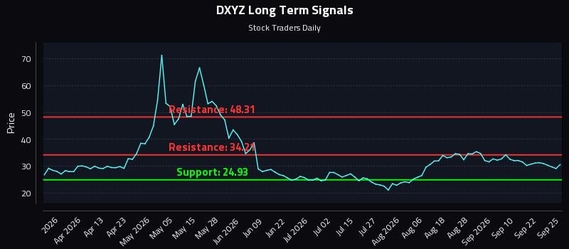 DXYZ Long Term Analysis for September 25 2026 DXYZ Long Term Analysis for September 25 2026