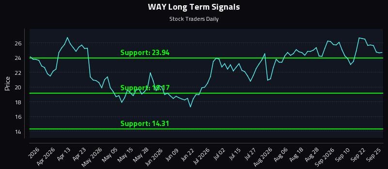 WAY Long Term Analysis for September 26 2026 WAY Long Term Analysis for September 26 2026