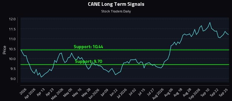 CANE Long Term Analysis for September 26 2026 CANE Long Term Analysis for September 26 2026